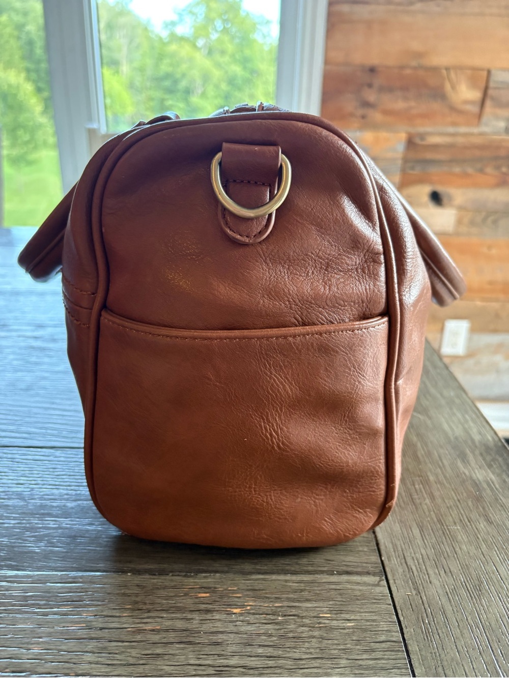 Antik Kraft Chestnut Brown Leather Shoulder Bag - Picture 4 of 10